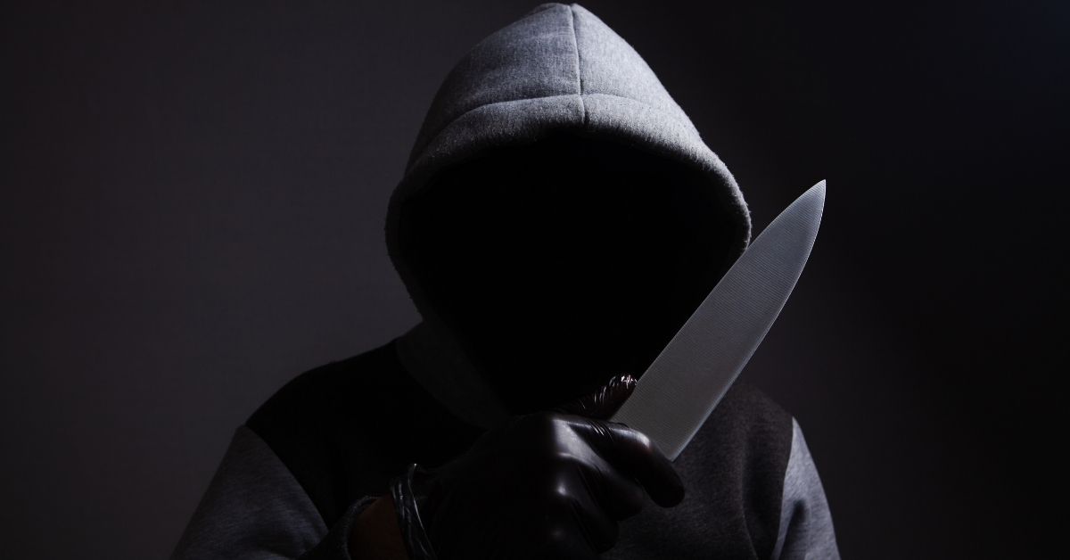 carrying a knife in a public place